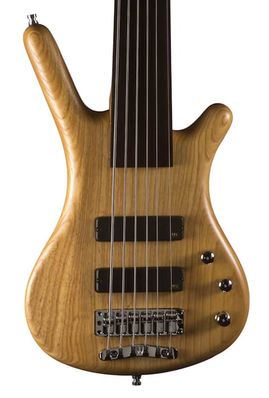 Warwick Pro Series Corvette Standard 6 String Fretless, Natural