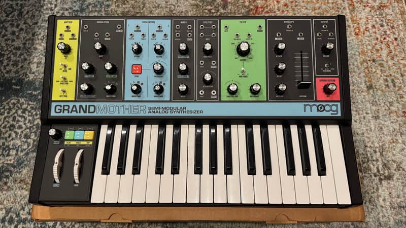 Moog Grandmother 32-Key Semi-Modular Analog Synthesizer