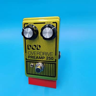 DOD Overdrive Preamp 250 Gold Guitar Effect Pedal 90s Reissue Bass Distortion image 5