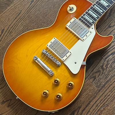 RARE! 1999 Gibson Custom Shop Historic 40th Anniversary ‘59 Les Paul Standard Reissue R9 PLAIN TOP! w/ OHSC & COA image 3
