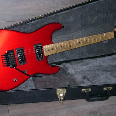 2008 USA Charvel Pro Mod San Dimas Style 1 HH FR Red Sparkle with Case image 1
