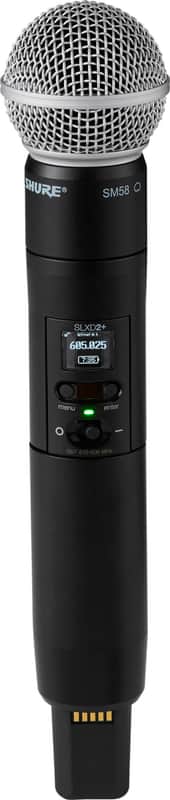 Shure SLXD2+/SM58 Handheld Wireless Microphone Transmitter with SM58 Capsule image 1