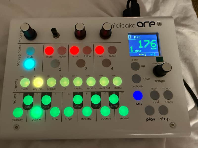 Midicake ARP -ver 1.5 advanced 4 track arpeggiator image 1