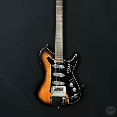 Burns London Split Sonic from 1964 in red-sunburst finish "Made in England" image 1