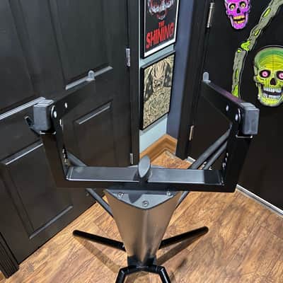K&M 18860 Spider Pro Dual Tier Keyboard Stand w/ Laptop Rest Black image 6