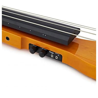 Stagg EDB-3/4 H Solid Maple Top & Neck Upright 3/4 Size Electric Double Bass w/Gig Bag image 6