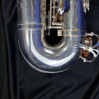 NO TARIFFS - Yamaha YAS-62S Silver Alto Saxophone Purple Logo image 6
