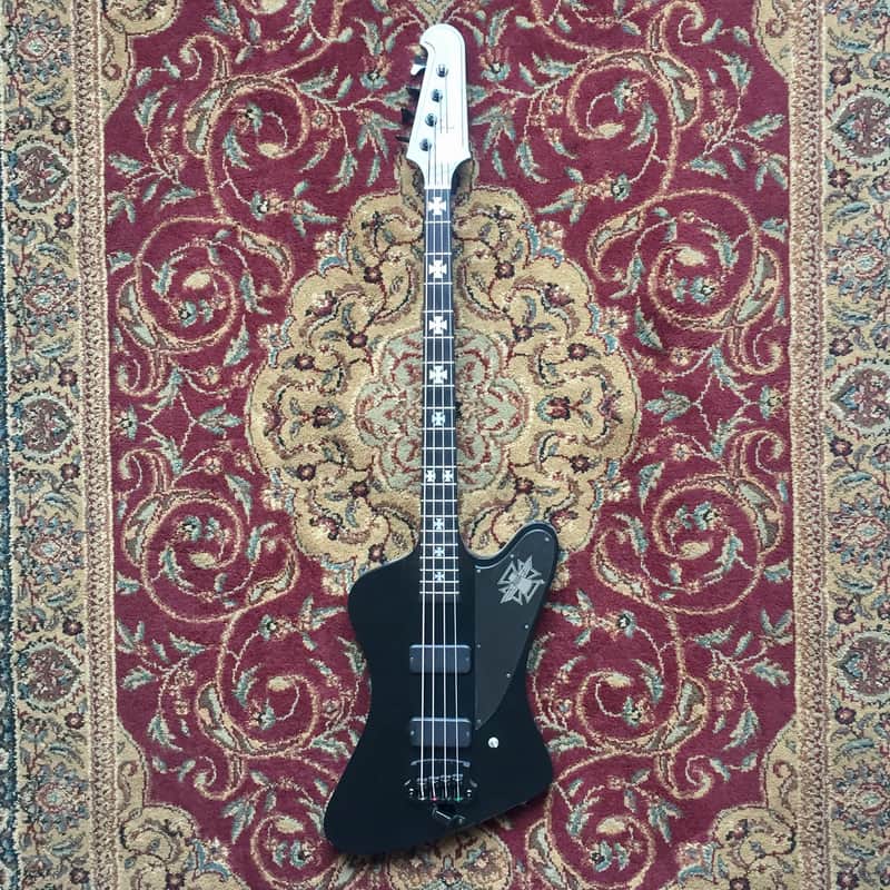 2001 Gibson Blackbird Nikki Sixx Thunderbird Bass image 1