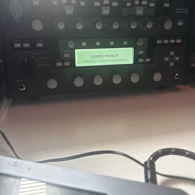 Kemper Amps Profiler PowerHead 600-Watt Modeling Guitar Amp Head with Remote Controller Pedal 2013 - Present Black image 1