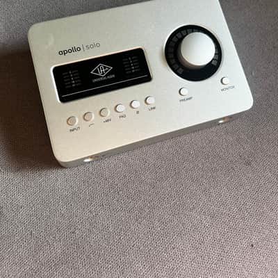 Universal Audio Apollo Solo Heritage Edition Thunderbolt 3 Audio Interface 2020 - Present - Silver image 4