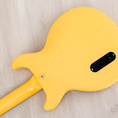 2002 Gibson Prototype One-Off Les Paul Junior Contour Double Cut TV Yellow w/ Case, COA image 14