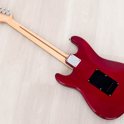 2014 Fender Aerodyne Stratocaster AST Candy Apple Red, Japan MIJ image 13