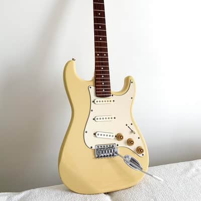 1980’s - 1990’s Vintage Starfire Stratocaster by EKS Tech Inc. Vintage Cream / Buttercream, Made in Japan. Upgraded, Serviced & Setup image 20