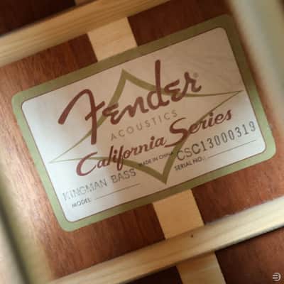 Fender California Series Kingman Bass - Made in China 2013 - Fully serviced image 7
