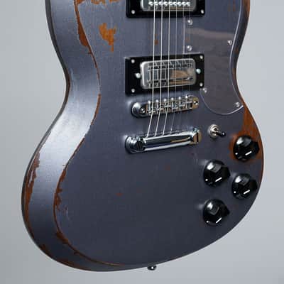 Jaydee Tony Iommi Old Boy Relic 2026 - Gunmetal Grey Metallic Satin image 2