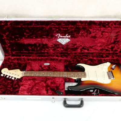 Fender 60th Anniversary Stratocaster with Silver Anniversary Case image 2