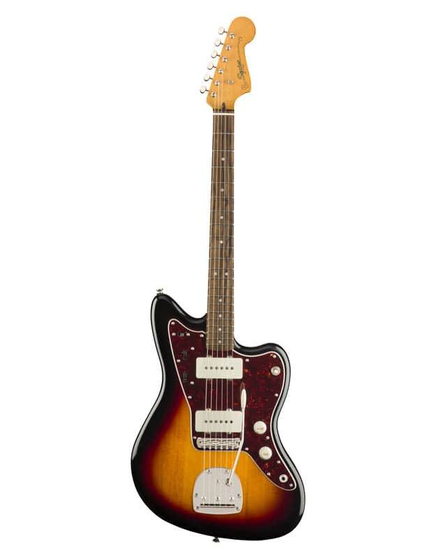 Squier Classic Vibe '60s Jazzmaster, 3-Color Sunburst, Laurel FB image 1