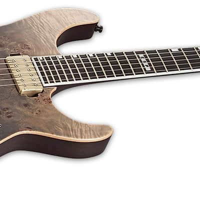 ESP E-II M-II NT Black Natural Fade Electric Guitar + Hard Case MII M II MIJ Stoptail - New image 3