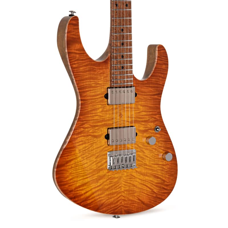 Suhr Custom Modern Set Neck Suhr Burst w/CME-Selected Angel Quilt Maple Top (Serial #84153) image 1