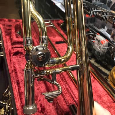 Yamaha YSL-882GO Xeno Open Wrap Trombone 2010s - Lacquered Brass image 5