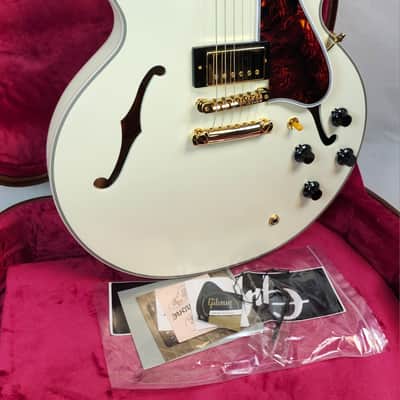 Mint Epiphone Inspired by Gibson Custom 1959 ES-355, Classic White, W/HSC 2025 image 3