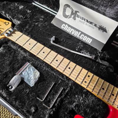 2011 Charvel MIJ Candy Red Pro-Mod San Dimas Style 1 2H FR Made In Japan MJ w/ OHSC image 24