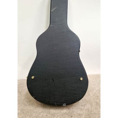 Unbranded Acoustic Guitar Hard Case - Guitar Case - Black - Excellent image 6