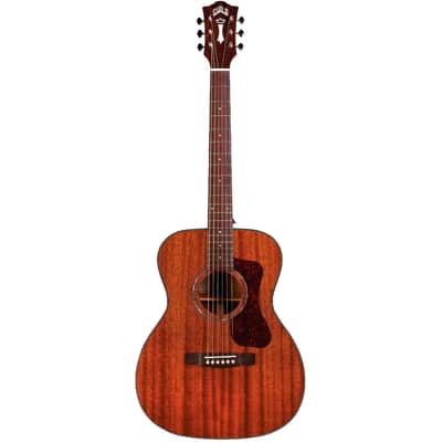 Guild OM-120 Acoustic Guitar, Natural image 3