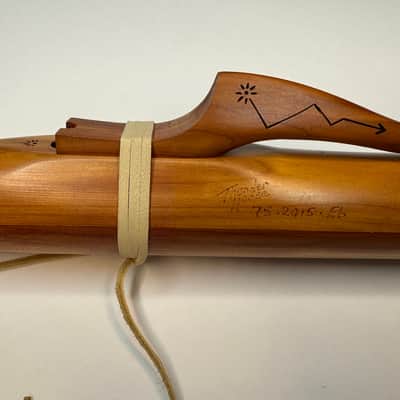 Thunder Horse Flutes Eb- Cedar image 1