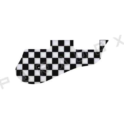 Custom Pickguard For 2023 - 2026 Made in Indonesia Gretsch G2655T Streamliner Center Block Jr. Double-Cut - Checkerboard Graphic .090"