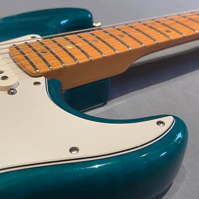 “Time Capsule” Fender Stratocaster American Deluxe 1998 - Teal image 7