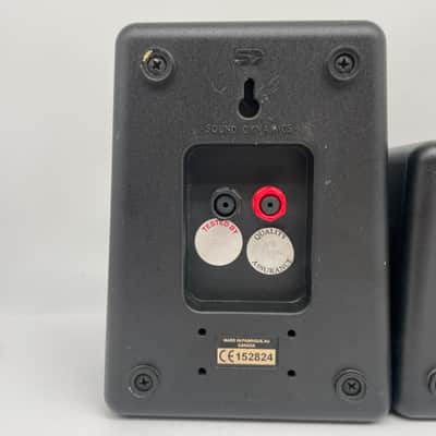 (3) Sound Dynamics Surround Satellite Speakers Canada Bookshelf Black *TESTED image 4