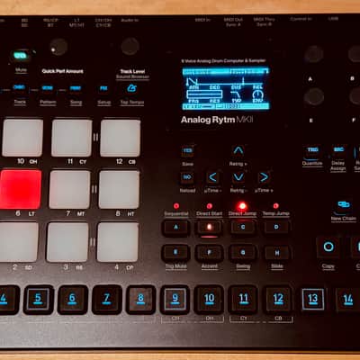 Elektron Analog Rytm MKII 8-Voice Drum Machine & Sampler – Mint / Pristine Condition