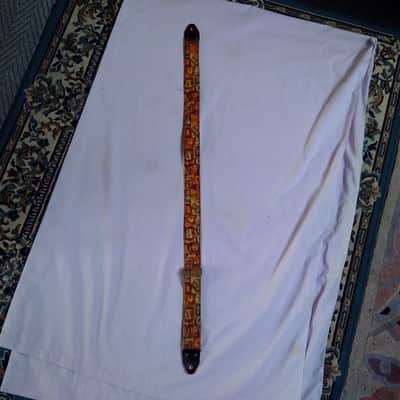 FENDER , GIBSON ERIC CLAPTONS ORIGINAL GUITAR STRAP 1970s Swirl image 6