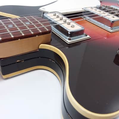 Vintage MICRO FRETS WANDERER ELECTRIC GUITAR Sunburst image 23