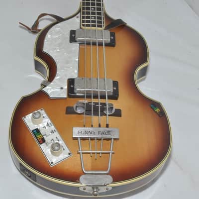 Greco Violin Bass VB Set Neck Electric Guitar Ref. No 6985 image 2
