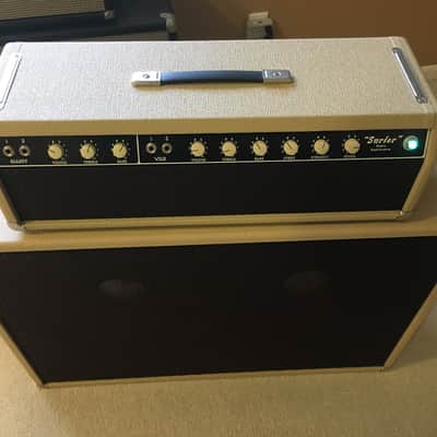 Eddie Bertrand's Gomez Surfer Amp and 2x15 Cabinet, Fender Showman 6G14A clone image 2