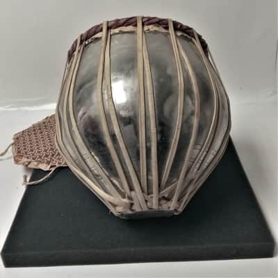 Vintage Authentic Steel Tabla Drum Dagga Bayan Made in India image 7
