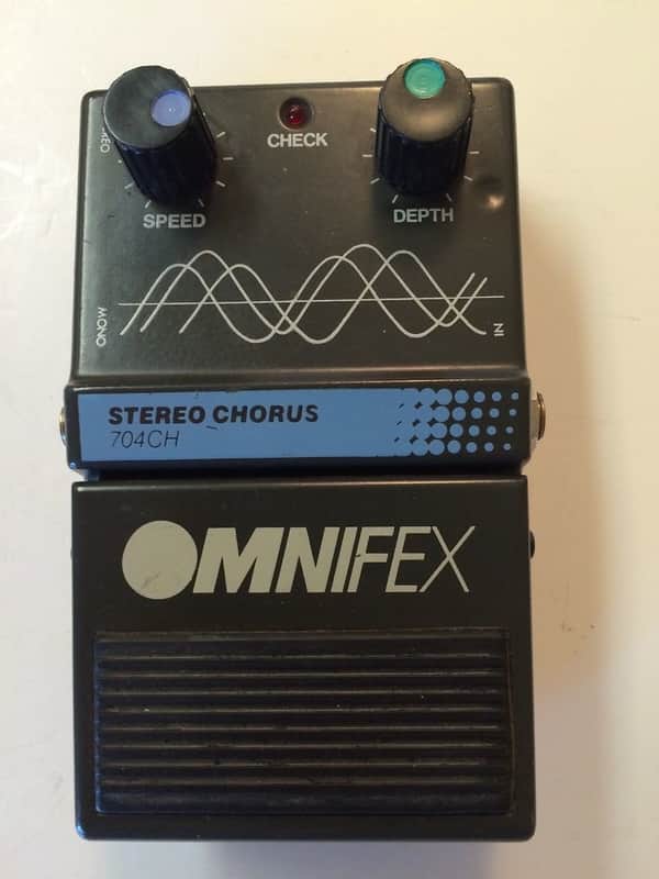 Omnifex 704ch Stereo Analog Chorus Rare Vintage Guitar Effect Pedal MIJ Japan image 1