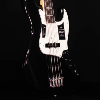 Fender Vintera III Early '70s Jazz Bass, Rosewood FB, Black image 4