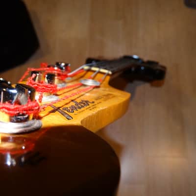Fender Jazz Bass 1965 Sunburst-Left handed. image 5