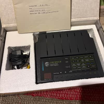 Immagine Oberheim Perf/x Drummer Interactive Drum Pattern Sequencer 1991 - Black - 1