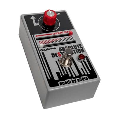 Death By Audio Absolute Destruction Fuzz/Distortion/Overdrive Guitar Pedal - Open Box, Mint image 2