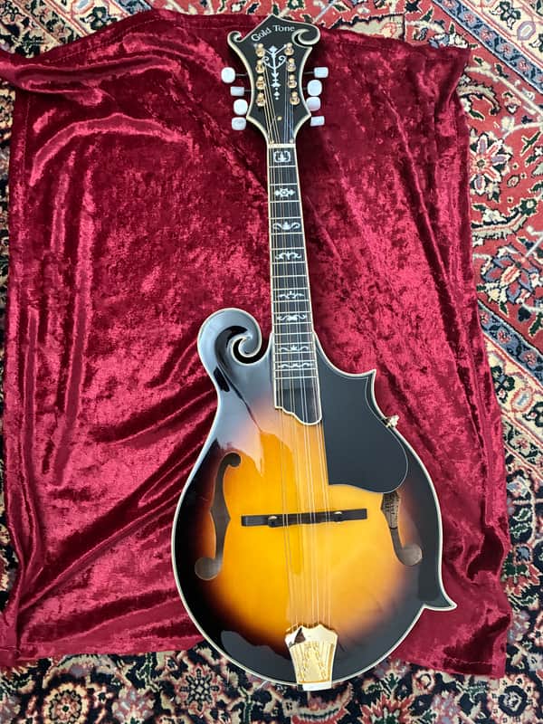 Gold Tone GM-70+ F-Style Mandolin 2010s - Tobacco Sunburst image 1