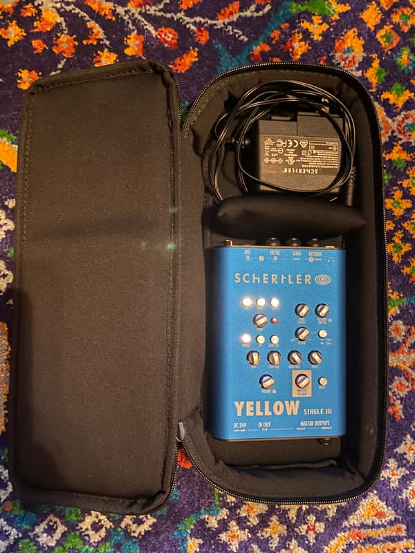 PREAMP Schertler Yellow Single III image 1