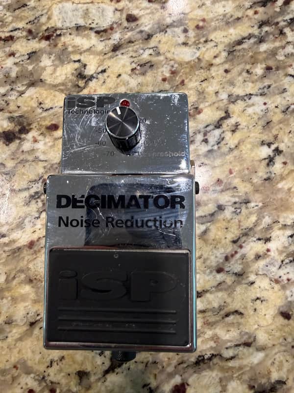 ISP Technologies Decimator Noise Reduction Pedal 2012 - Silver image 1