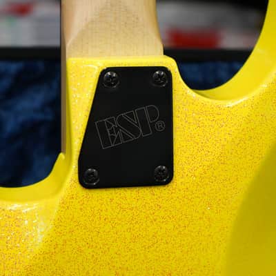 ESP USA M-II FR Power Bait 6-String Electric Guitar w/ Duncans & USA Form Fit Case image 8