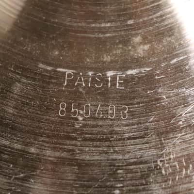 Paiste 14" 404 Hi Hat Cymbal Bottom image 7