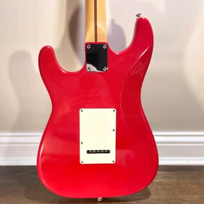 1992 Korean Squier Stratocaster Torino Red (MIK) image 12