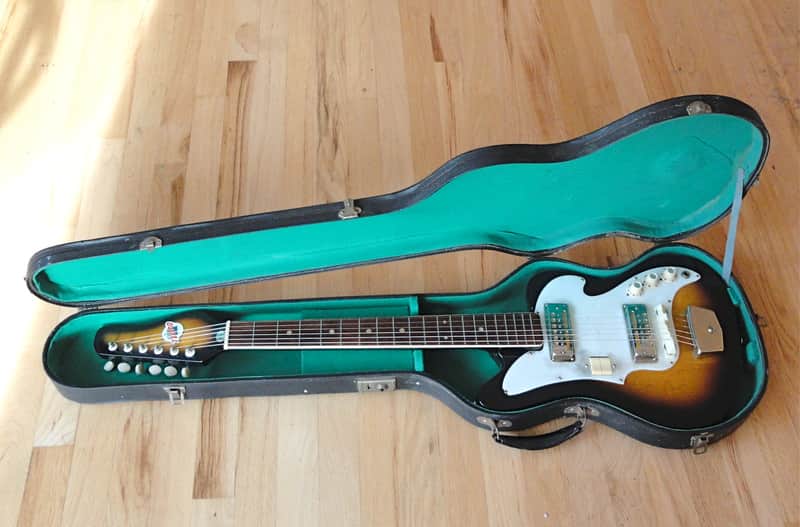 1960 Teisco Zenon Sunburst | Reverb